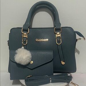 Green Handbag Set